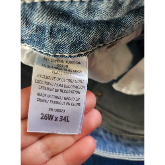 Shyanne Country Wide Leg Women's Light Wash Denim Jeans 26Wx34L - Picture 6 of 11